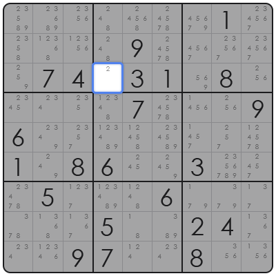 sudoku packing method
